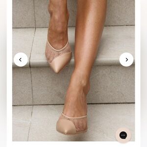 Covet mules, skin tone color.  Absolutely gorgeous, they didn’t fit me.